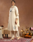 Ethnic Printed Cotton Cambric Kurta Set with Dupatta
