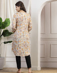 Paisley Printed Straight Viscose Rayon Kurta