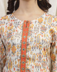 Paisley Printed Straight Viscose Rayon Kurta