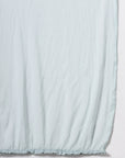 Cotton Kurta with Kimono Sleeves, Embroidered Afghani Salwar & Lace Dupatta
