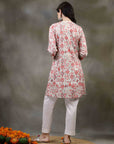 Ethnic Motif Printed Poly Viscose Kurti
