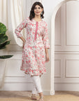 Paisley Printed Straight Viscose Rayon Kurta