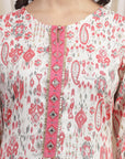 Paisley Printed Straight Viscose Rayon Kurta