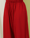 Cotton Straight Kurta Set with Paisley Embroidery & Afghani Salwar