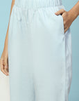 Solid Straight Cotton Kurta Set with Embroidery & Printed Dupatta