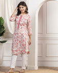 Paisley Printed Straight Viscose Rayon Kurta
