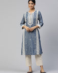 Embroidered Thread Work Kurti