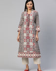 Floral Printed Kurta