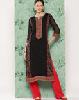 Embroidered Sequined With Thread Work Kurta