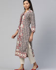 Floral Printed Kurta