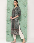 Embroidered Sequined Kurta