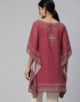 Printed Extended Sleeves Kaftan Kurta