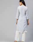 Ethnic Motifs Embroidered Thread Work Kurta