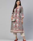 Floral Printed Kurta