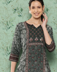 Embroidered Sequined Kurta