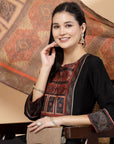 Women'S Modal Chanderi Kurta Set With Dupatta