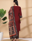 Women'S Modal Chanderi Kurta Set With Dupatta