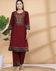 Women'S Modal Chanderi Kurta Set With Dupatta