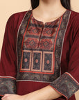 Women'S Modal Chanderi Kurta Set With Dupatta