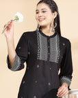 Women'S Khadi Printed A-Line Kurta And Palazzo Set