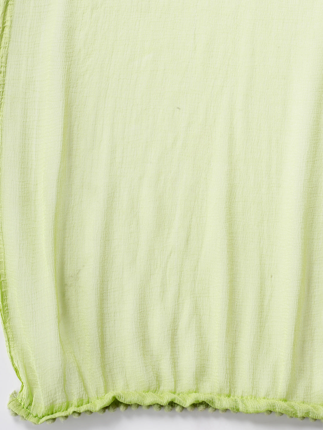 Solid Straight Cotton Kurta with Embroidered Afghani Salwar &amp; Laced Dupatta