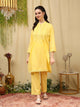 Pure Cotton Embroidered Kurta Set with Palazzo