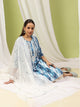 Solid Straight Kurta Set with Embroidery & Mirror Work Dupatta